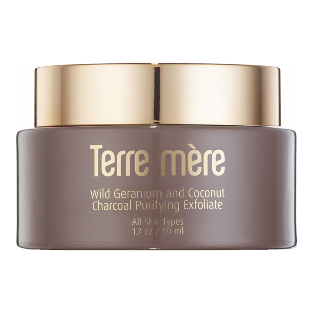 Crème gommante 'Wild Geranium and Coconut Charcoal Purifying' - 50 ml