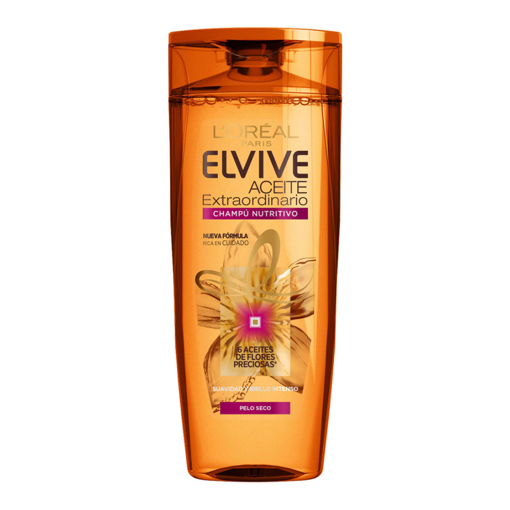 Shampoing 'Elvive Extraordinary Oil' - Cheveux secs, 370 ml