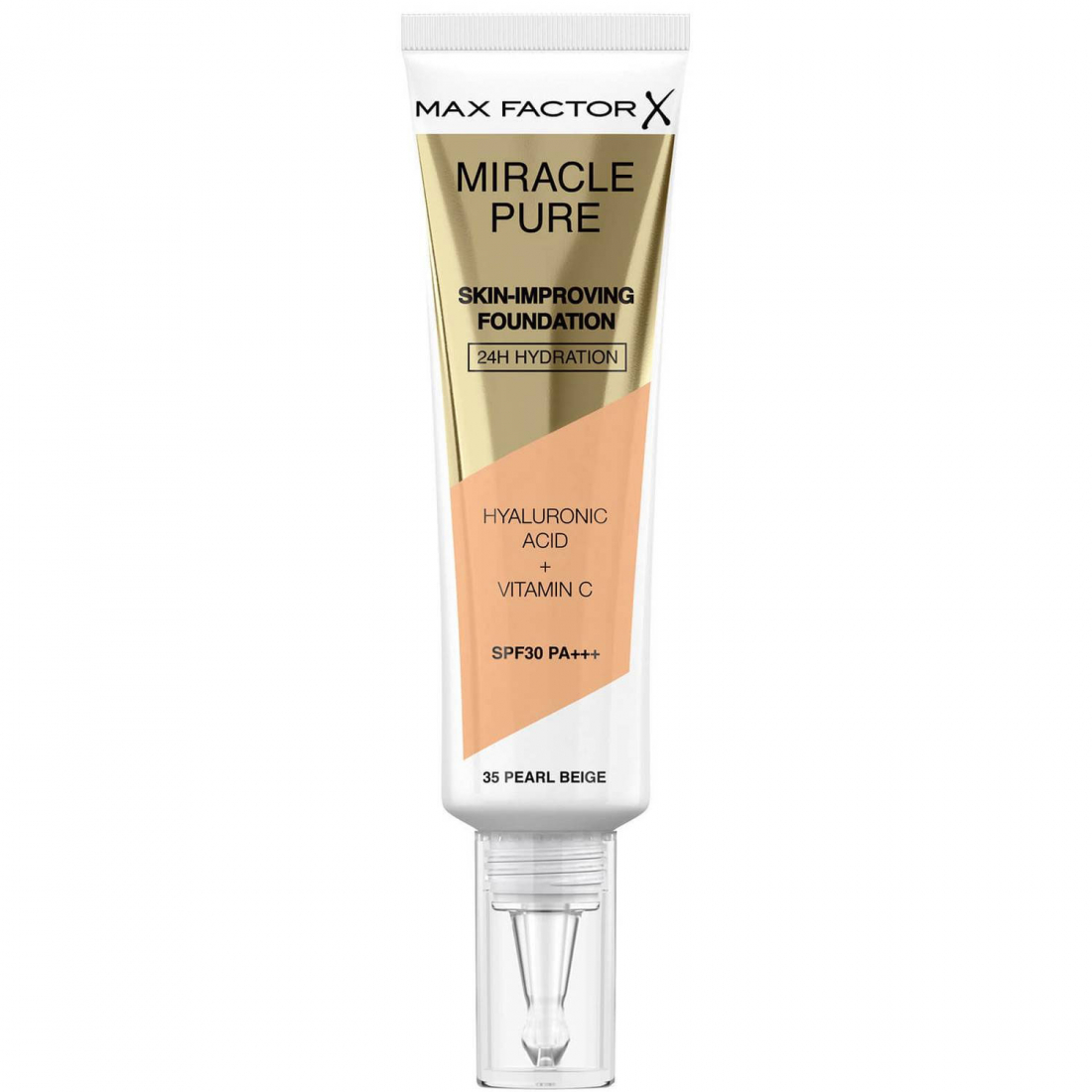 'Miracle Pure Skin-Improving 24H Hydration' Foundation - 35 Pearl Beige 30 ml