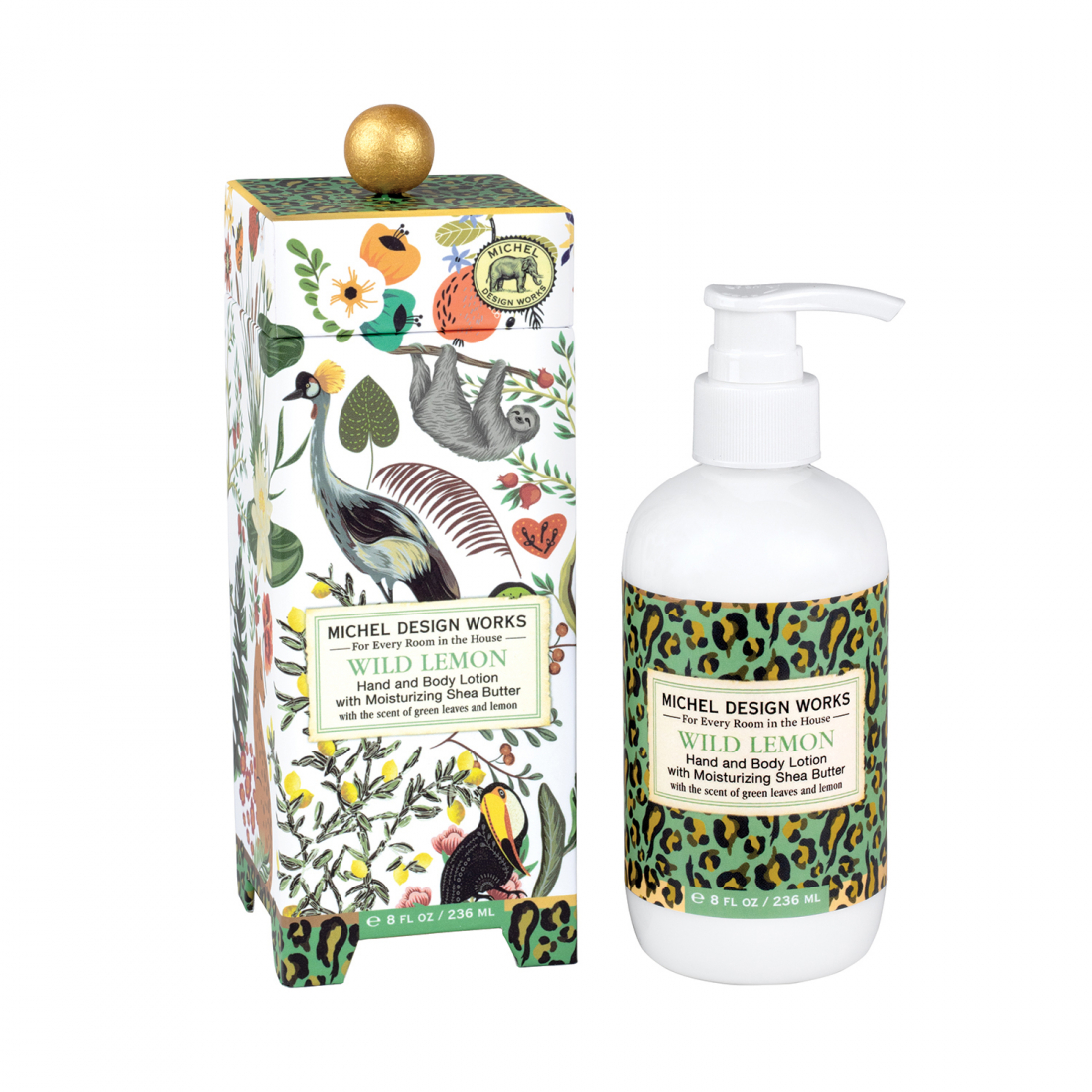'Wild Lemon' Body & Hands Lotion - 236 ml