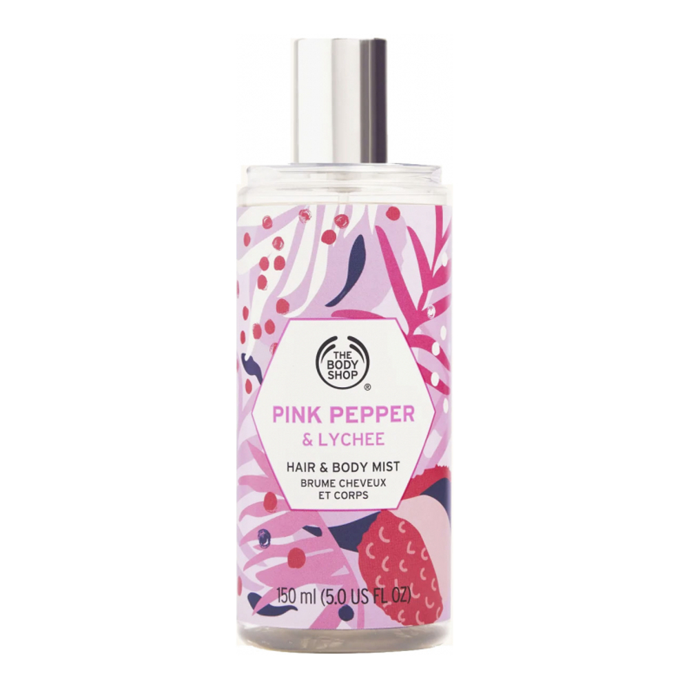 Brume pour cheveux et corps 'Pink Pepper & Lychee' - 150 ml