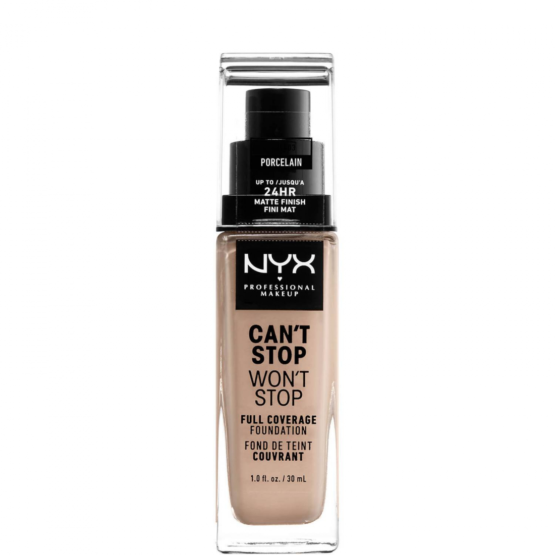 'Can't Stop Won't Stop Full Coverage' Foundation - Porcelain 30 ml