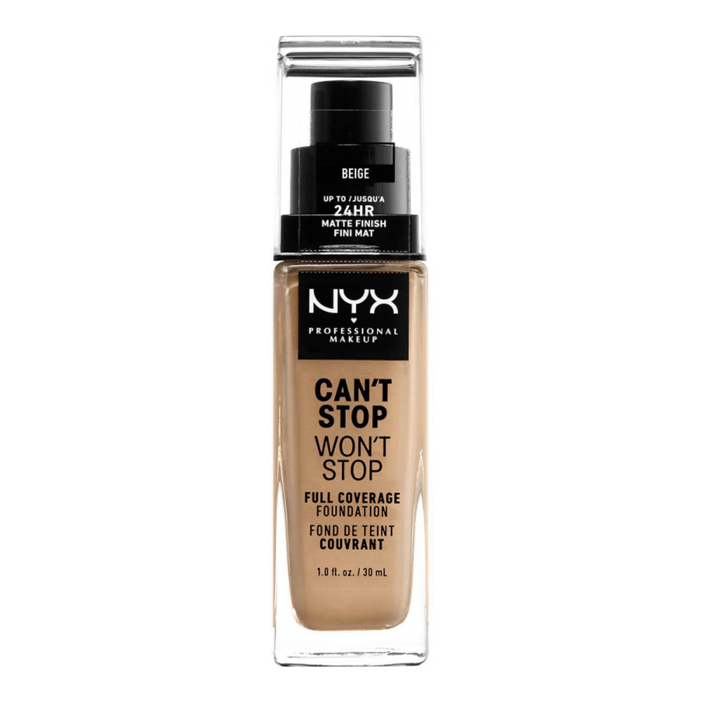 Fond de teint 'Can't Stop Won't Stop Full Coverage' - Beige 30 ml