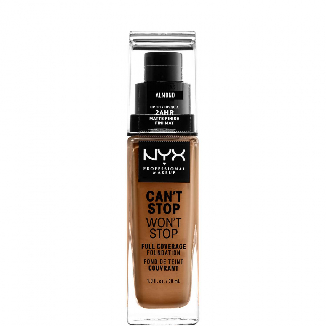 Fond de teint 'Can'T Stop Won'T Stop Full Coverage' - Almond 30 ml