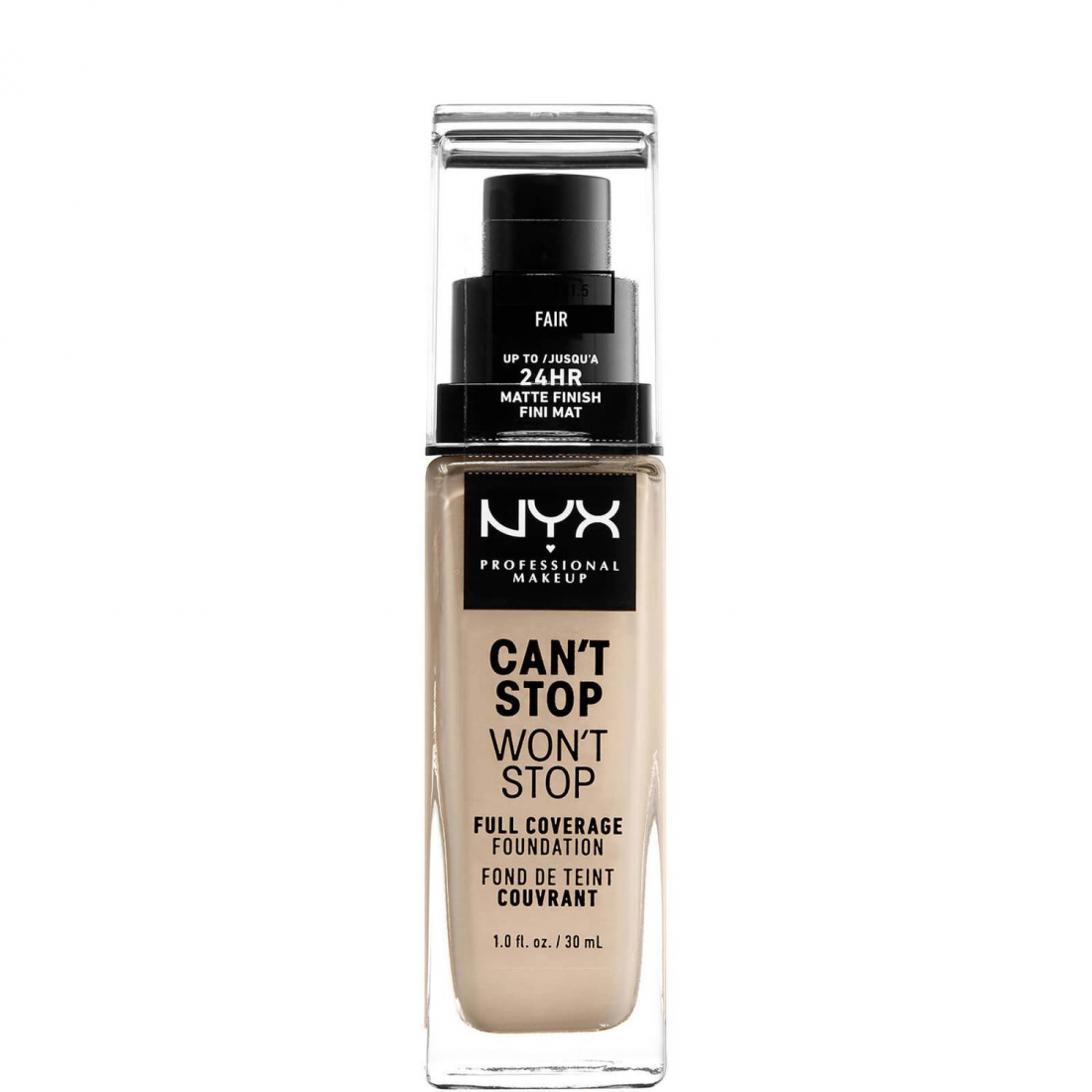 'Can't Stop Won't Stop Full Coverage' Foundation - Fair 30 ml