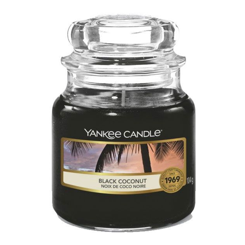 'Black Coconut' Scented Candle - 104 g