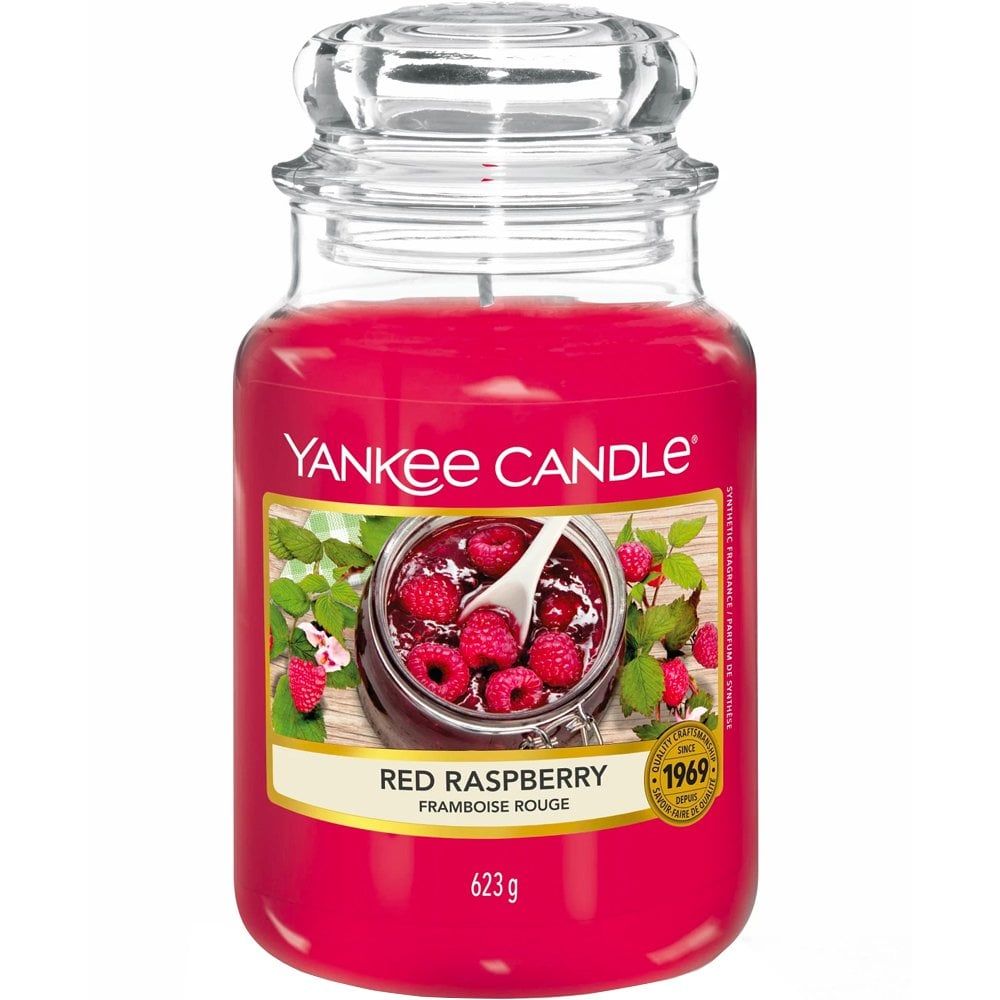 'Red Raspberry' Scented Candle - 623 g