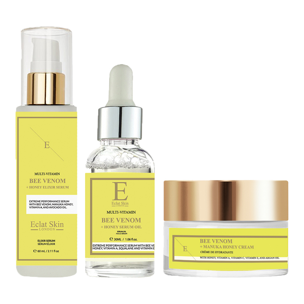 Coffret de soins de la peau 'Bee Venom & Manuka Honey' - 3 Pièces