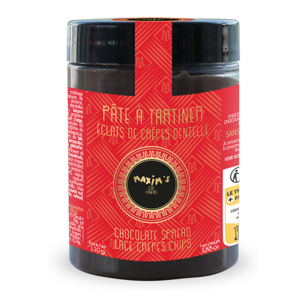 Pâte À Tartiner Aux Éclats De Crêpes Dentelle