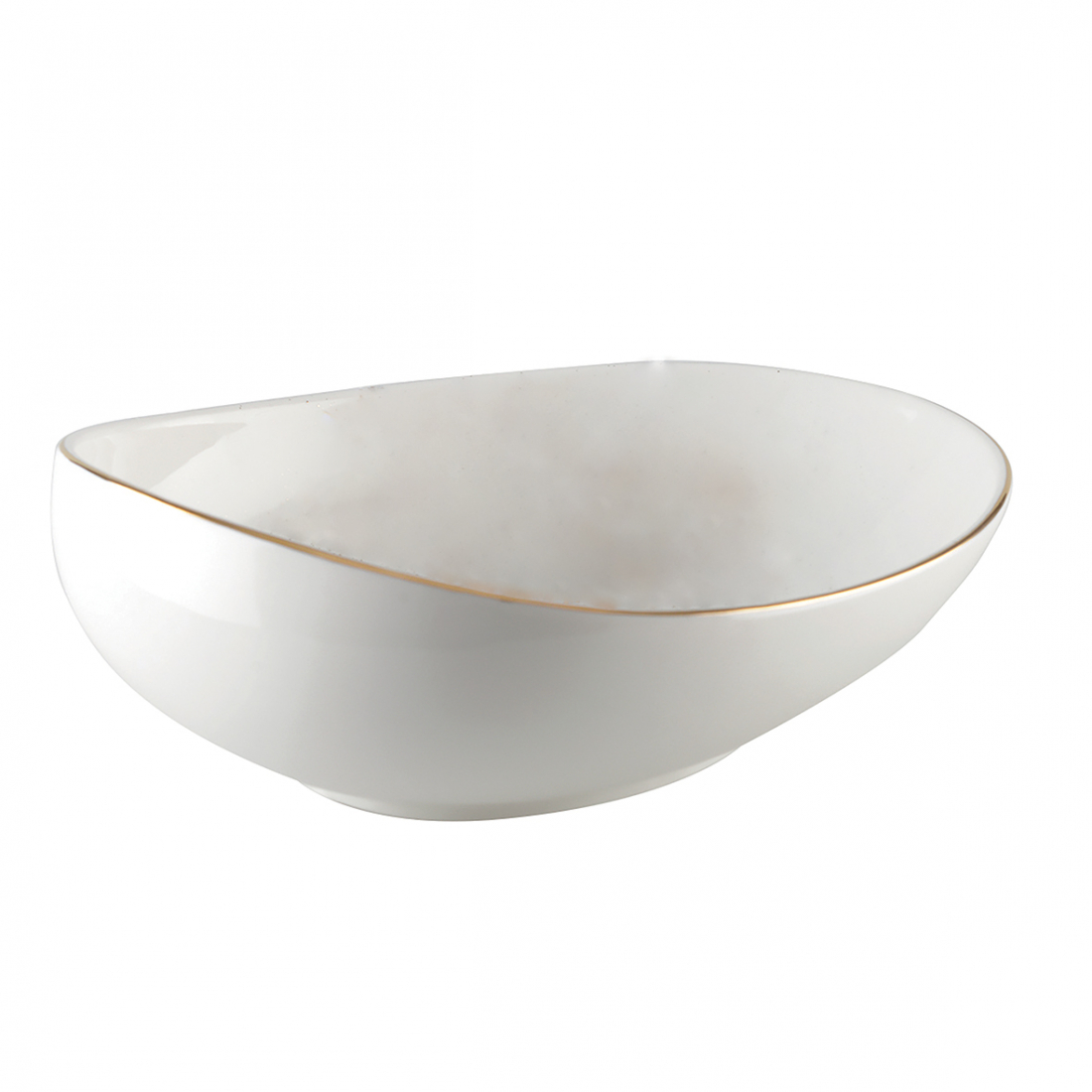 White Ceramic Soup Plate 22cm