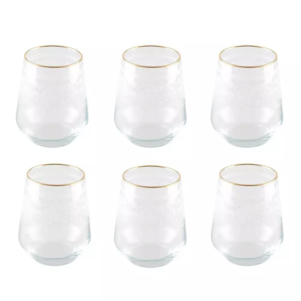 Arabesken-Wassergläser – 6er-Set
