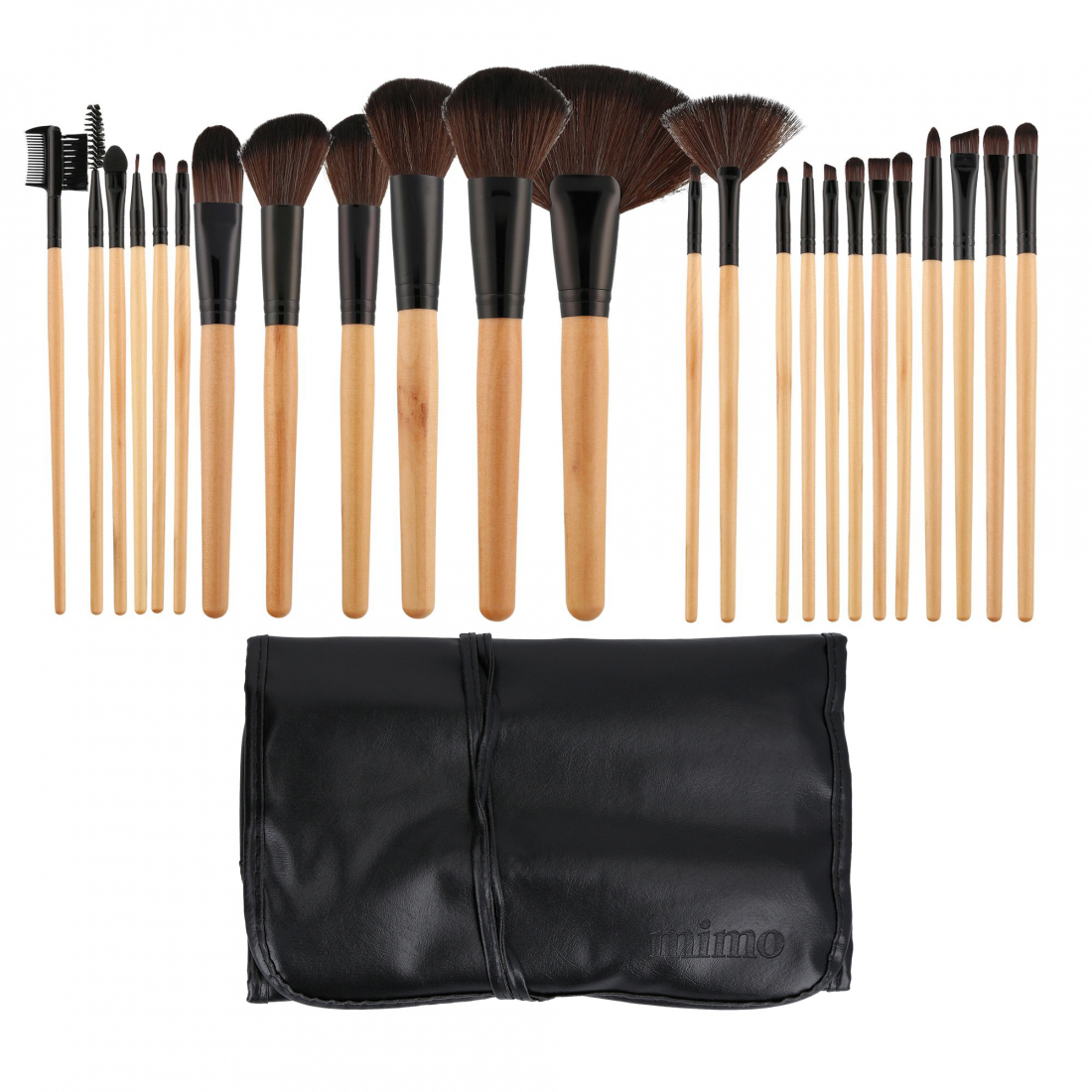 Set de pinceaux de maquillage - 24 Pièces