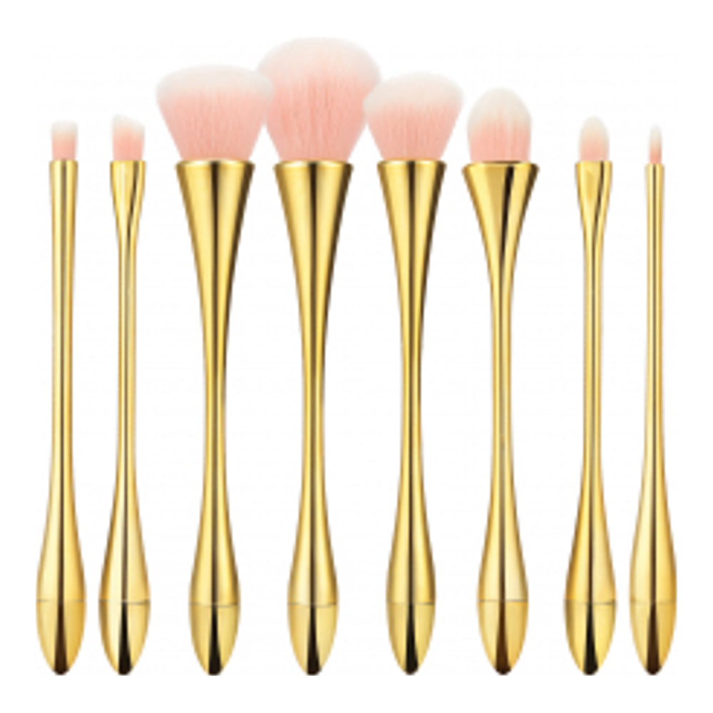 Set de pinceaux de maquillage - 8 Pièces