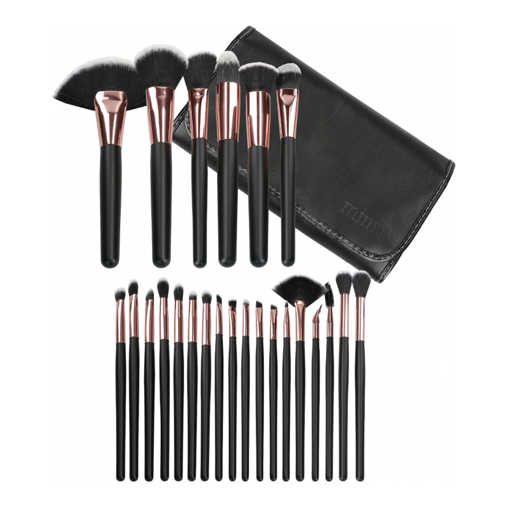 Set de pinceaux de maquillage - 24 Pièces
