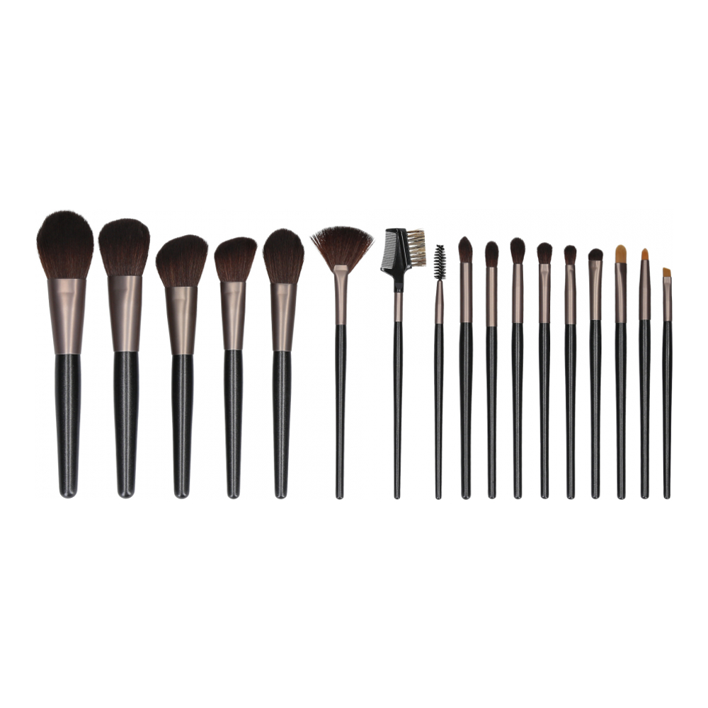 Set de pinceaux de maquillage - 18 Pièces