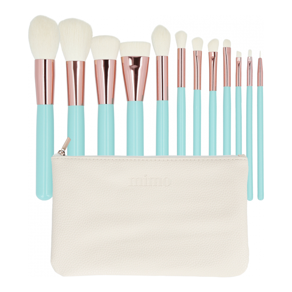 Set de pinceaux de maquillage - 12 Pièces