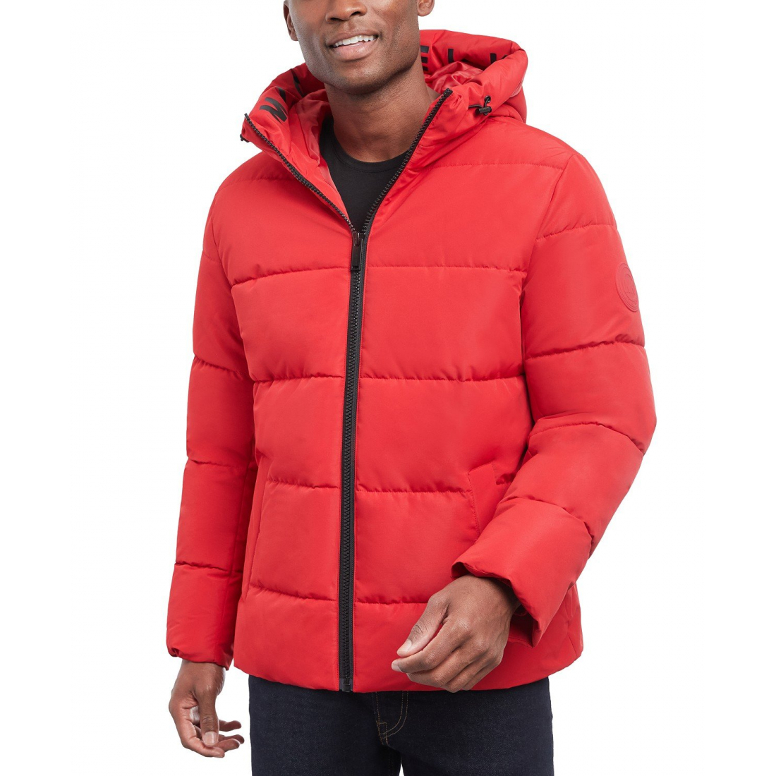 Men's 'Quilted Hooded' Puffer Jacket