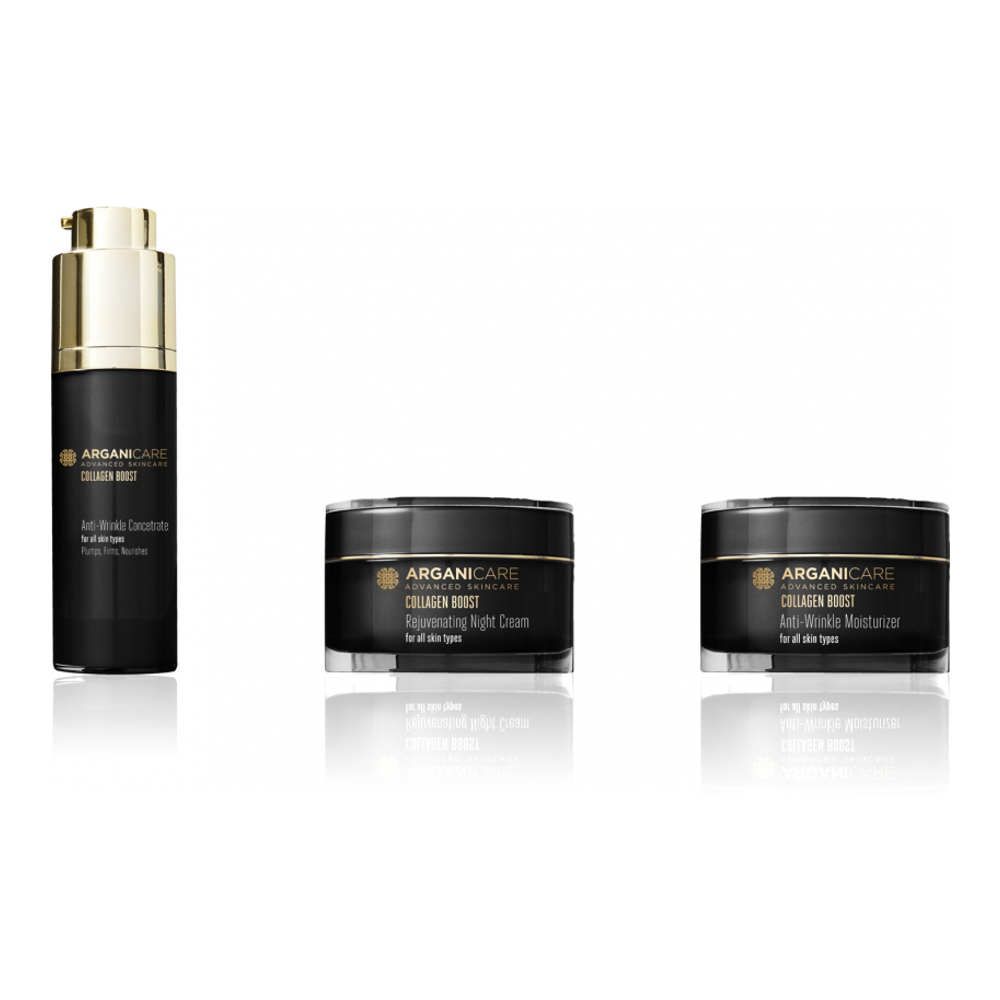 'Collagen Boost Rejuvenating' Anti-Aging-Pflegeset - 3 Stücke