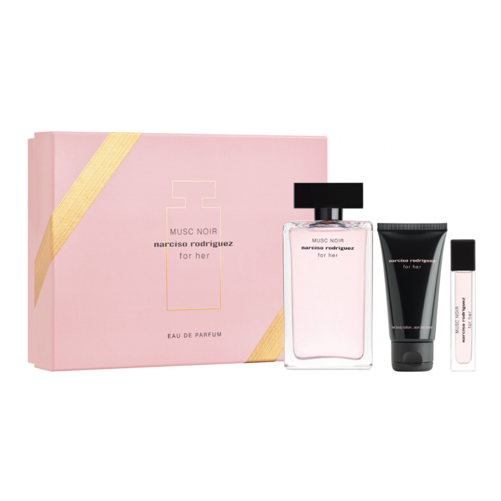 Coffret de parfum 'For Her Musc Noir' - 3 Pièces
