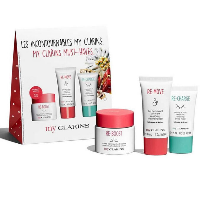 'My Clarins The Essentials' SkinCare Set - 3 Pieces
