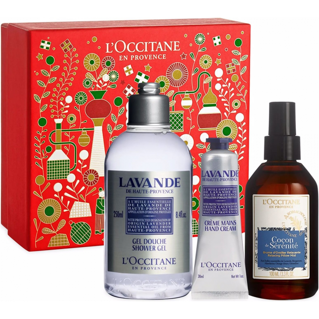 'Christmas' Shower Set - 3 Pieces