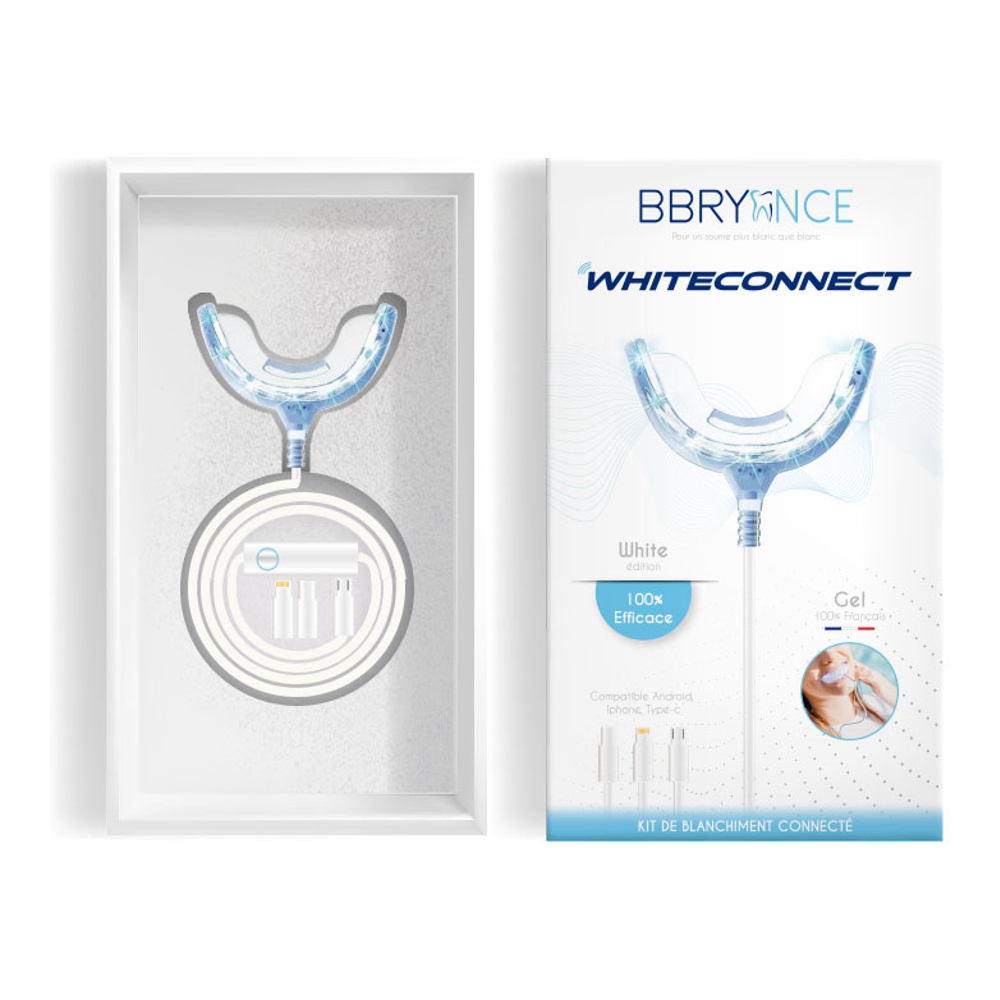Kit de blanchiment des dents 'Whiteconnect' - Mint