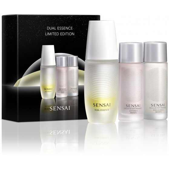 Set de soins anti-âge 'Sensai Dual Essence Limited Edition' - 3 Pièces
