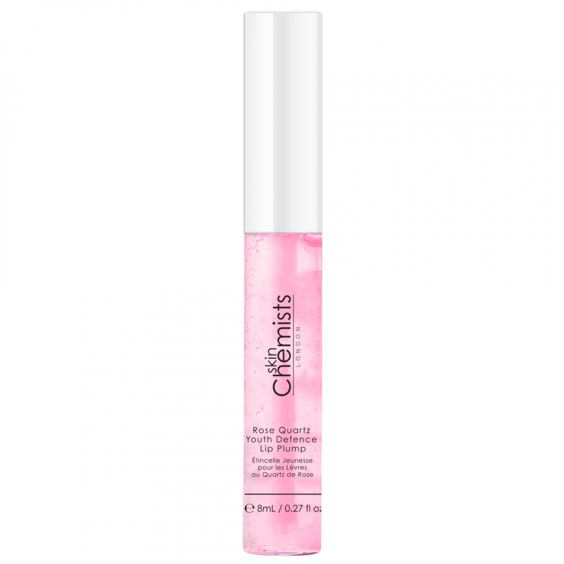 Brillant à lèvres volumateur 'Rose Quartz Youth Defence' - 8 ml