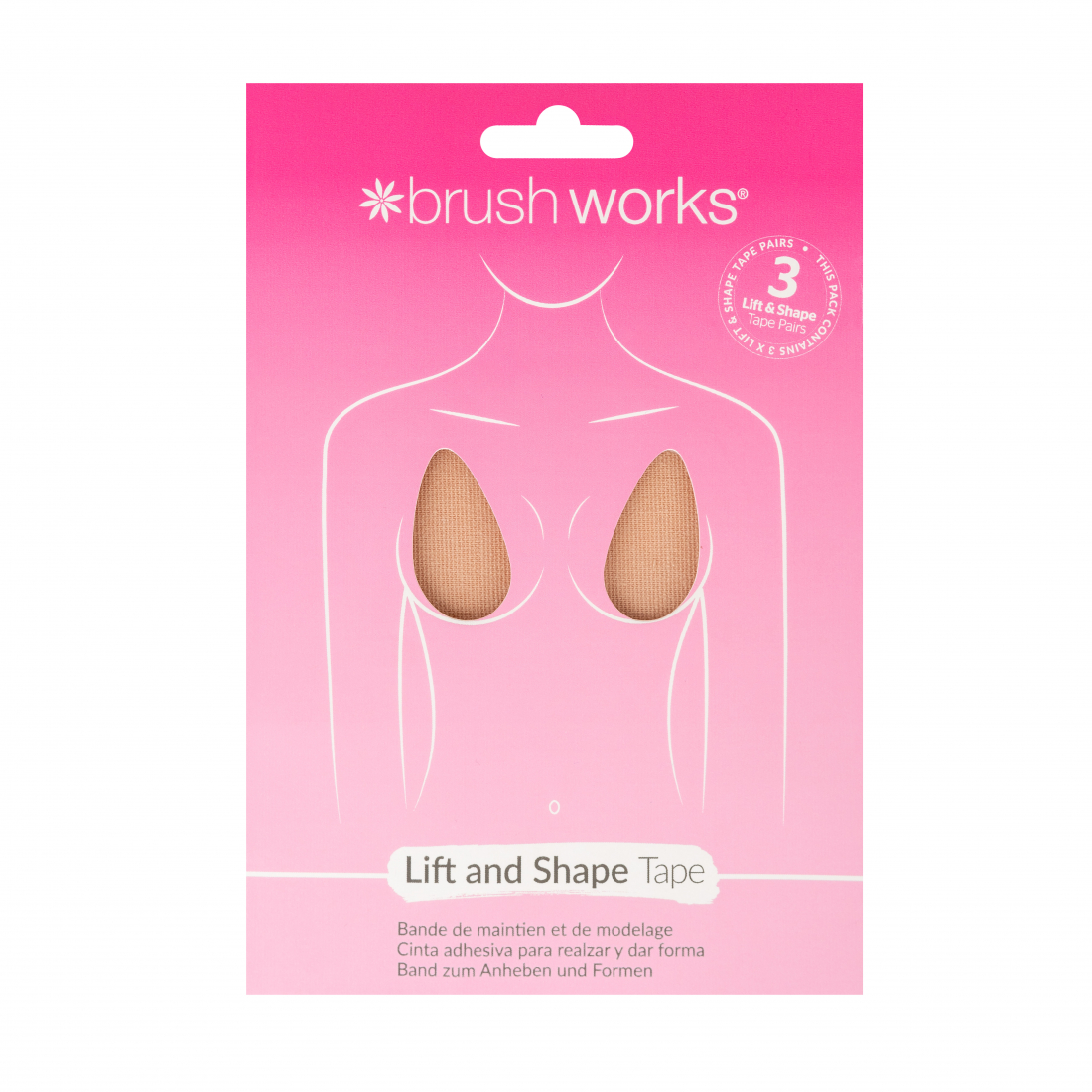 'Lift & Shape' Breast Tape - 3 Pieces