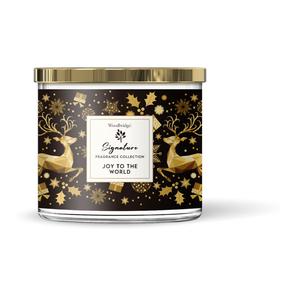 'Joy To The World' 3 Wicks Candle - 410 g