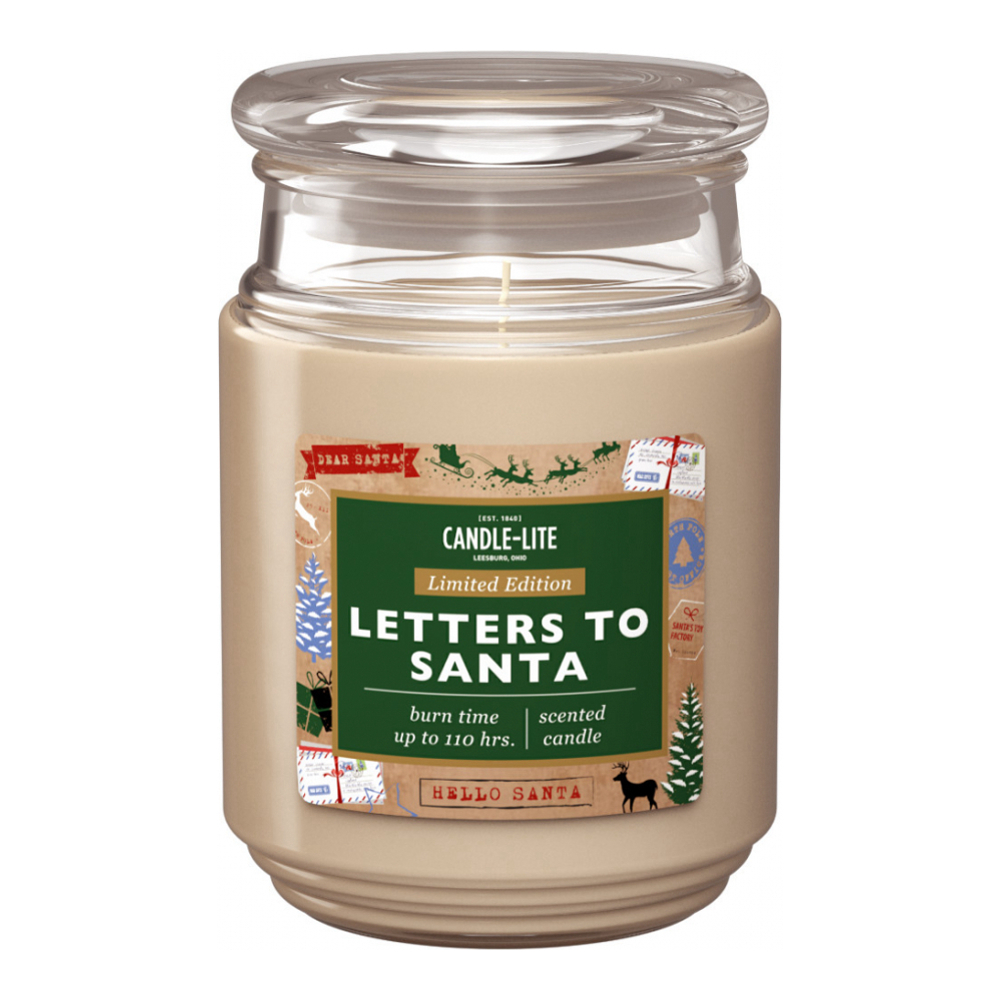 'Letters To Santa' Scented Candle - 510 g