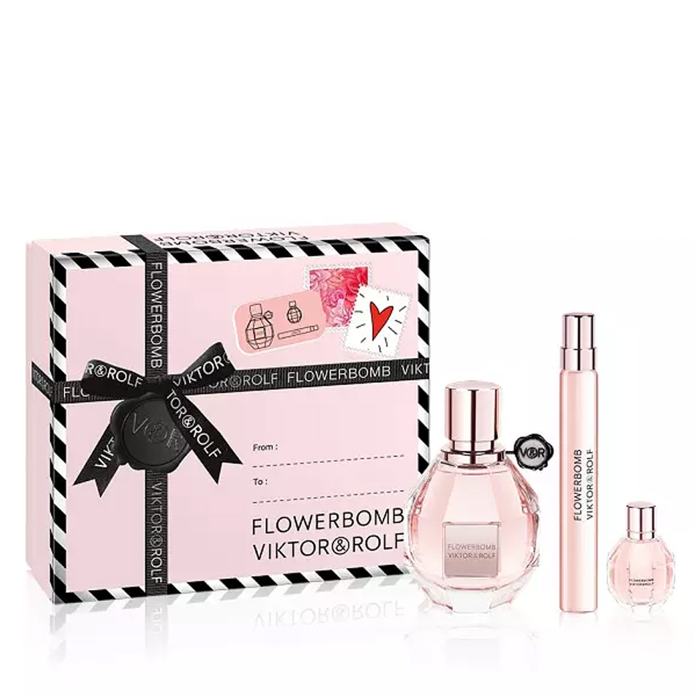 'Flowerbomb' Coffret de parfum - 3 Pièces
