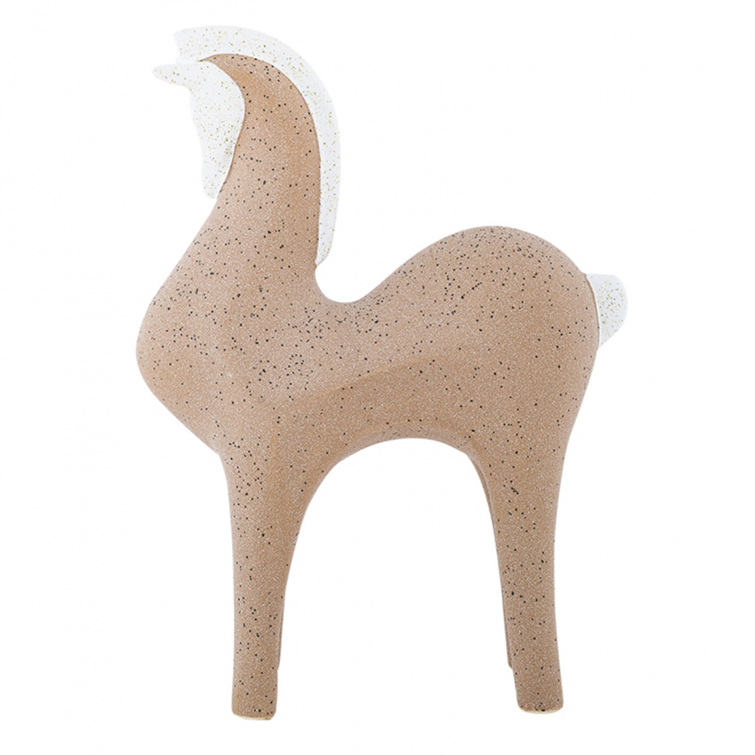 'Zafferano Horse' Sculpture - 18 x 9 cm