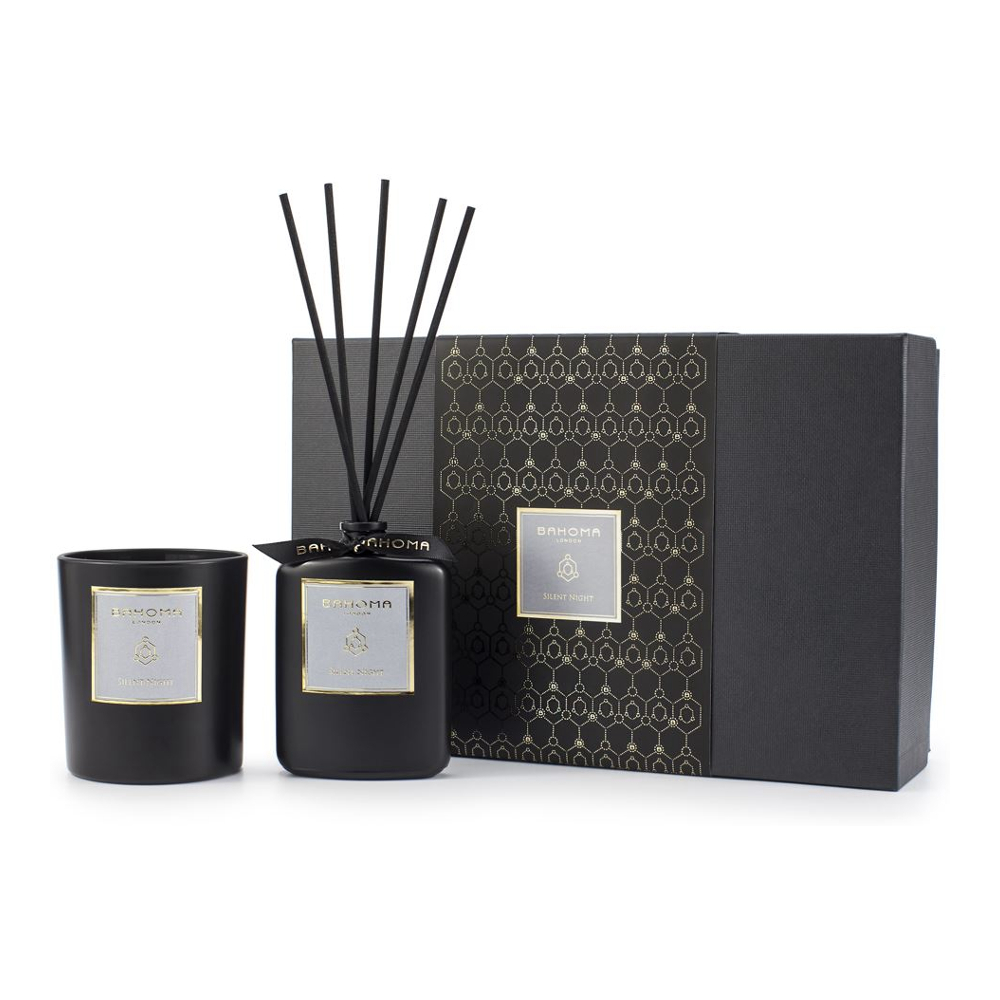 'Silent Night' Kerze & Diffusor Set - 100 ml, 2 Stücke
