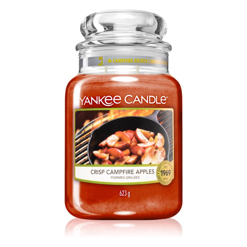 'Crisp Campfire Apples' Large Candle - 623 g