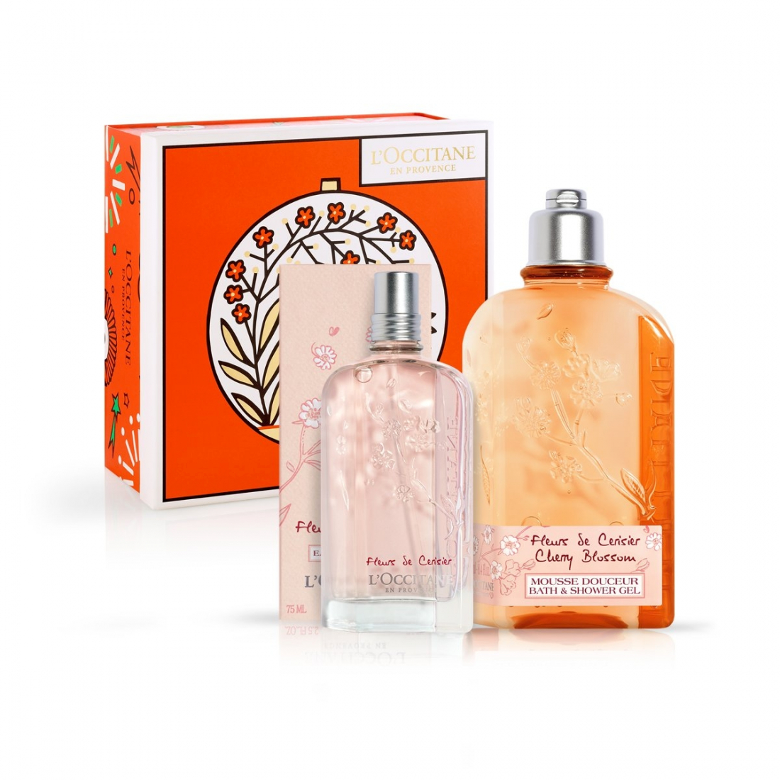 'Fleurs De Cerisier' Perfume Set - 2 Pieces