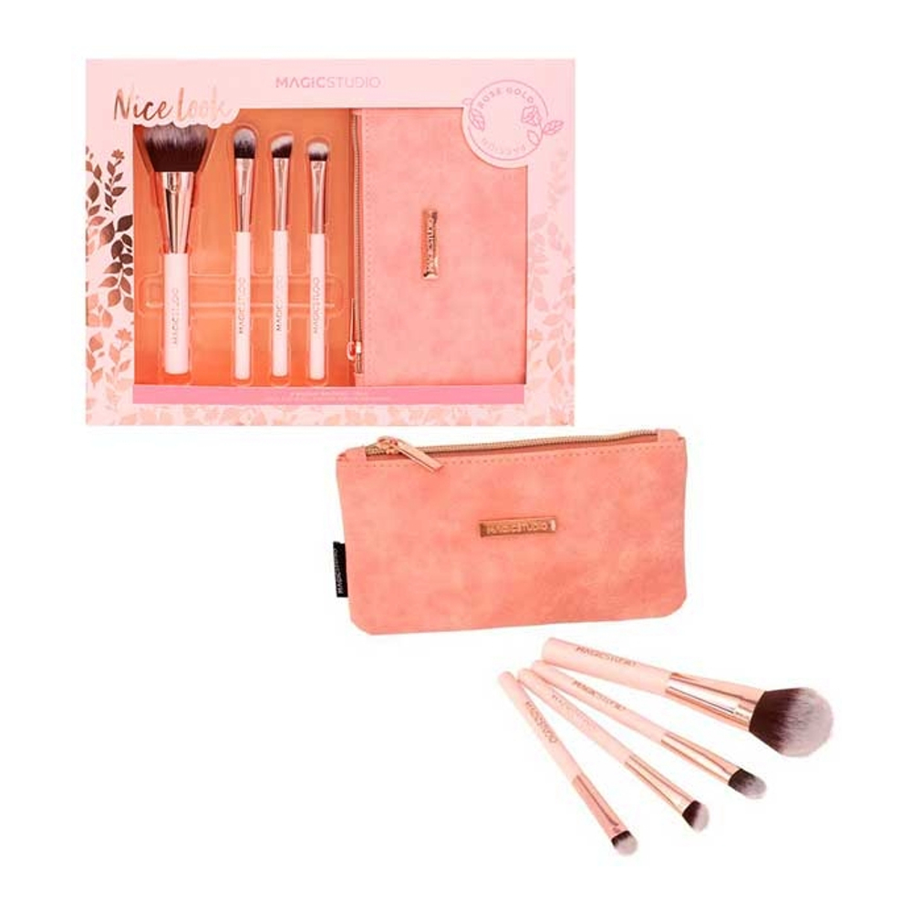 Set de pinceaux de maquillage 'Magic Studio' - 5 Pièces