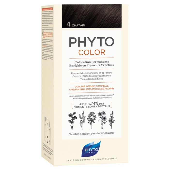 'Phytocolor' Permanent Colour - 4 Brown