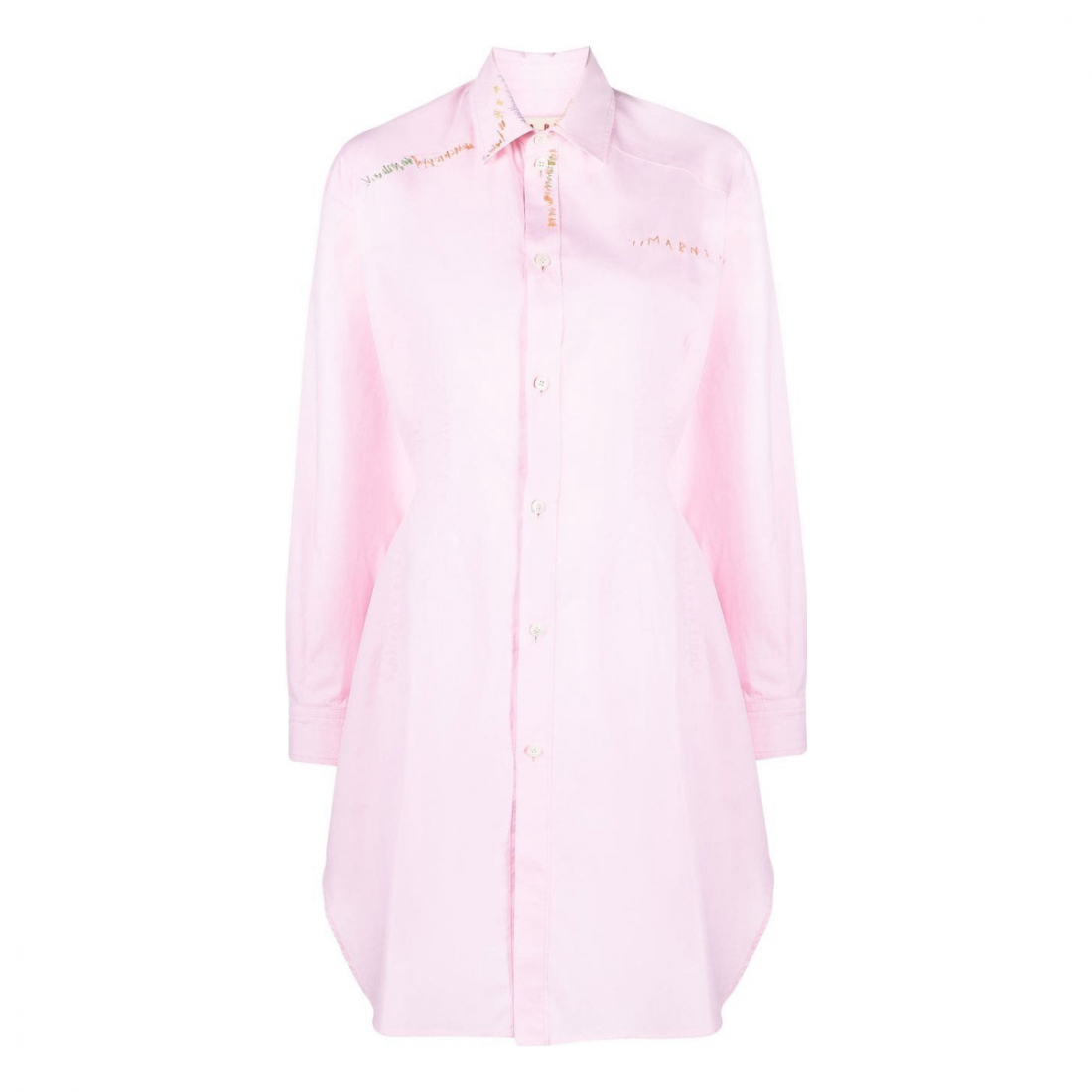 Robe chemise 'Embroidered' pour Femmes