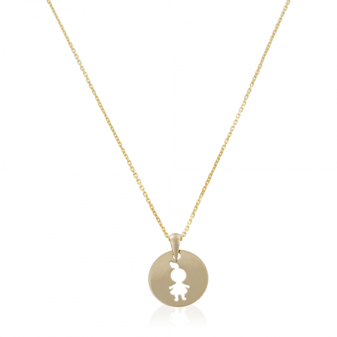 Pendentif sur chaine 'Little Girl' pour Femmes