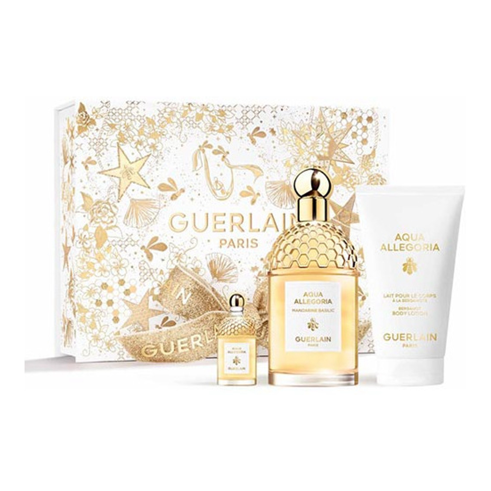 Coffret de parfum 'Aqua Allegoria Mandarine Basilic' - 3 Pièces