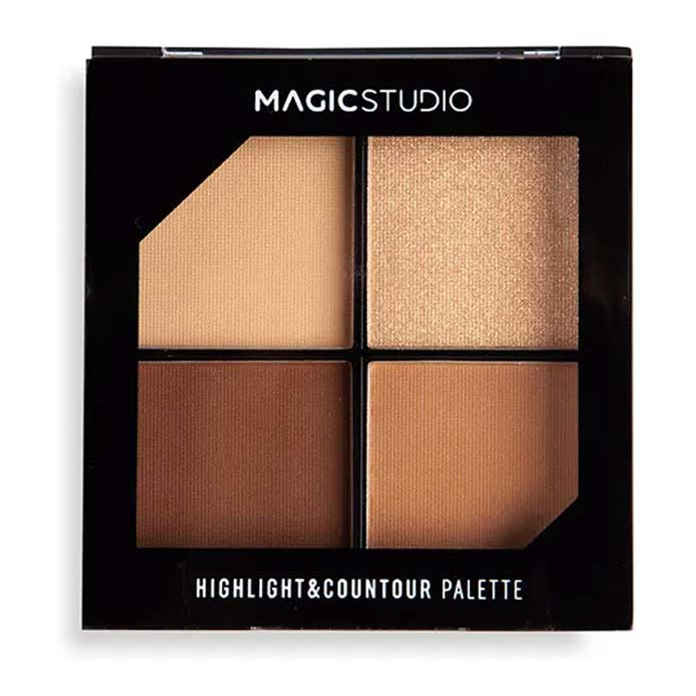 Palette de maquillage 'Highlight & Countour' - 2.8 g