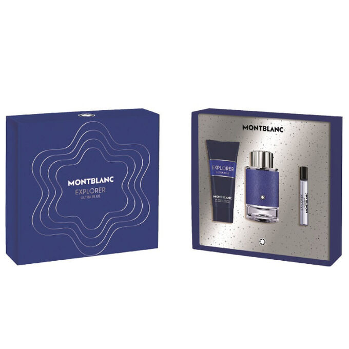 'Explorer Ultra Blue' Perfume Set - 3 Pieces