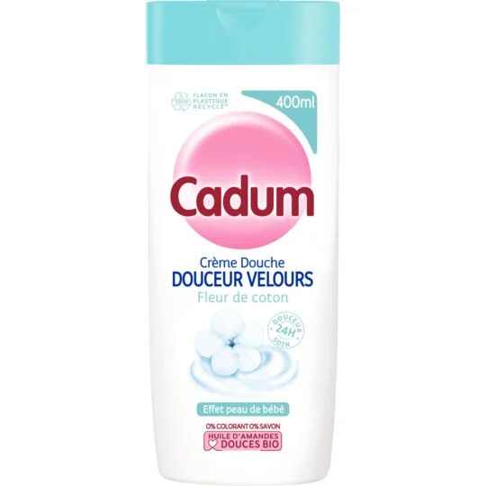 'Amandes Douces Bio Douceur Velours Fleur De Coton' Shower Cream - 400 ml