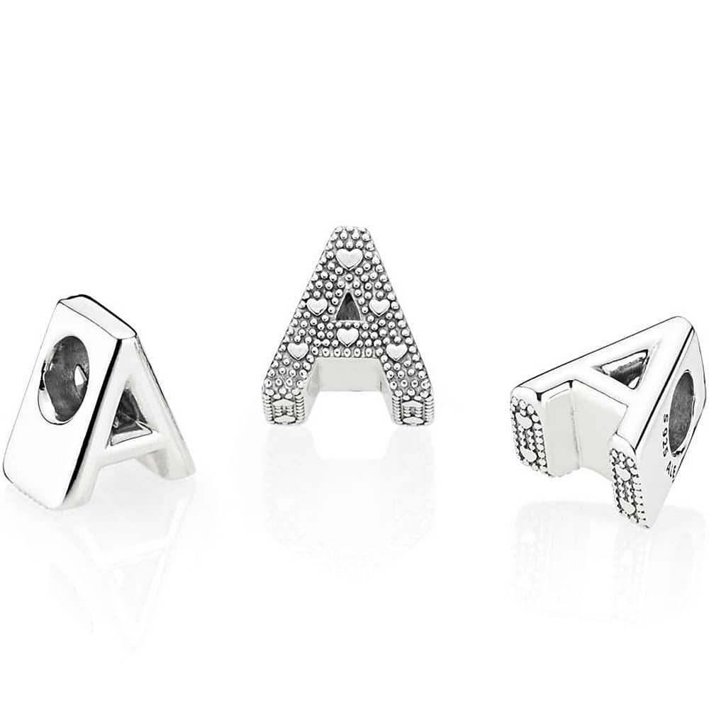 Charm 'Pandora Lettera A' pour Femmes