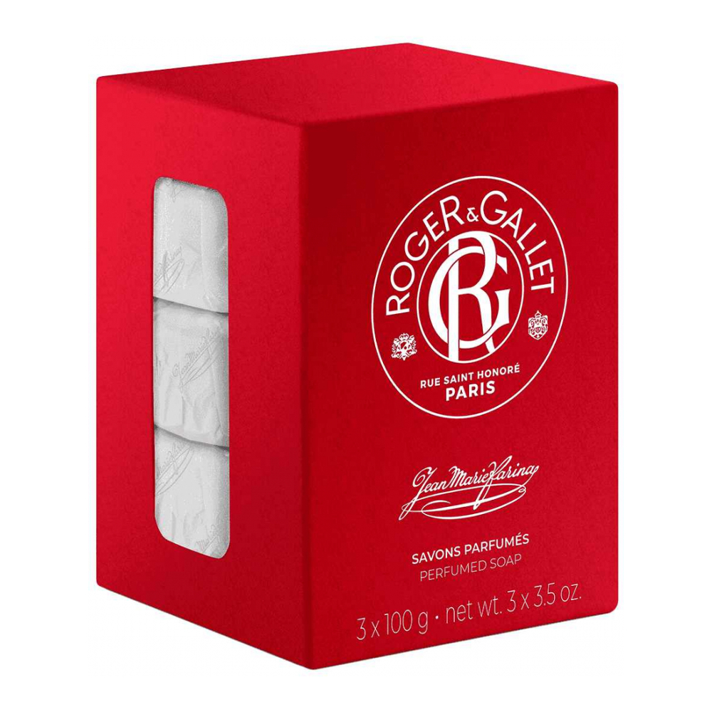 Savon parfumé 'Jean Marie Farina' - 100 g, 3 Pièces