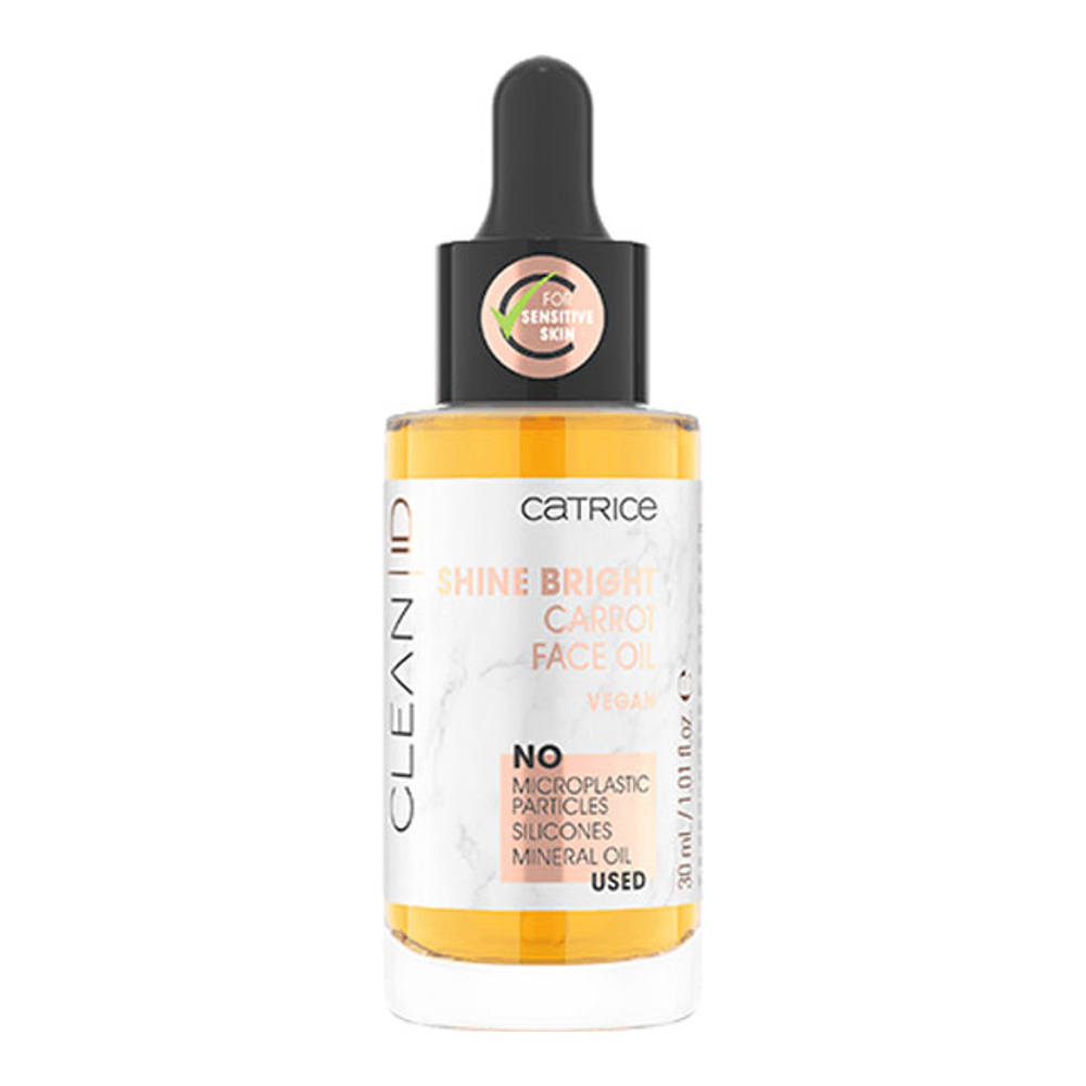 'Clean ID Shine Bright Carrot' Facial Oil - 30 ml