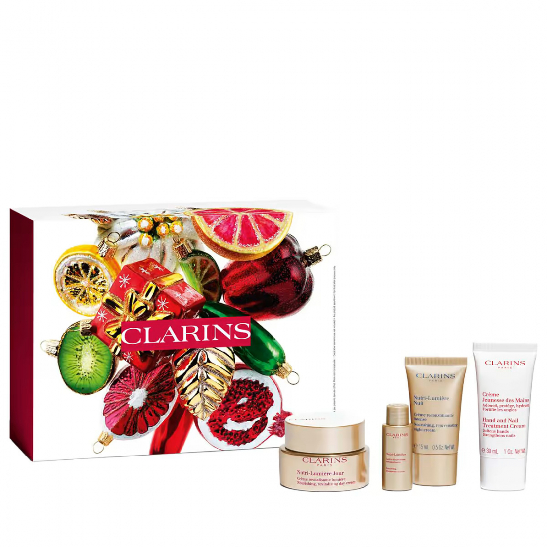 Coffret de soins de la peau 'Nutri-Lumière Holiday' - 4 Pièces