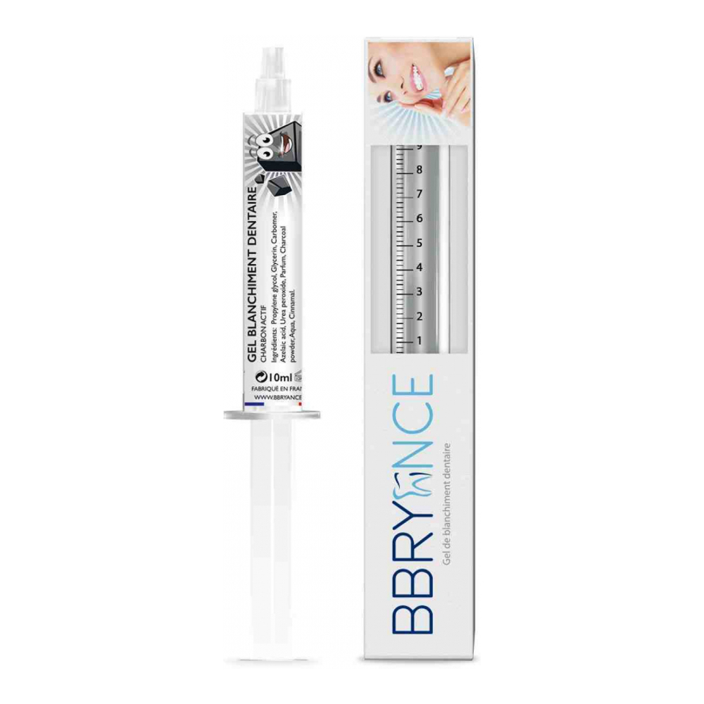 Gel de blanchiment des dents - Charbon 10 ml