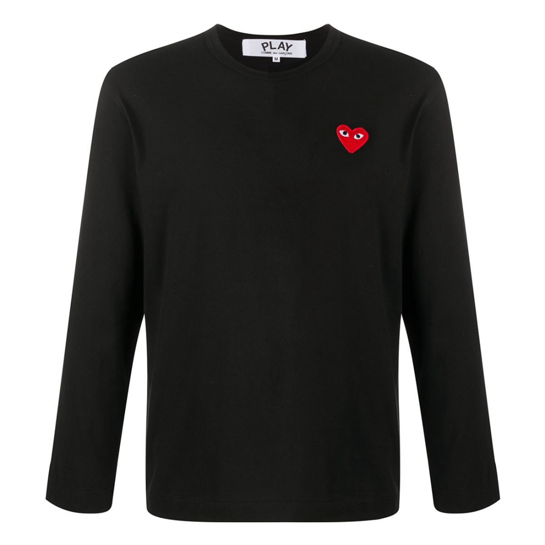 T-Shirt manches longues 'Embroidered Heart' pour Hommes